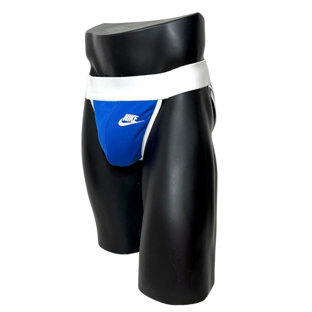 Nike Blue Logo Jockstrap/Thong