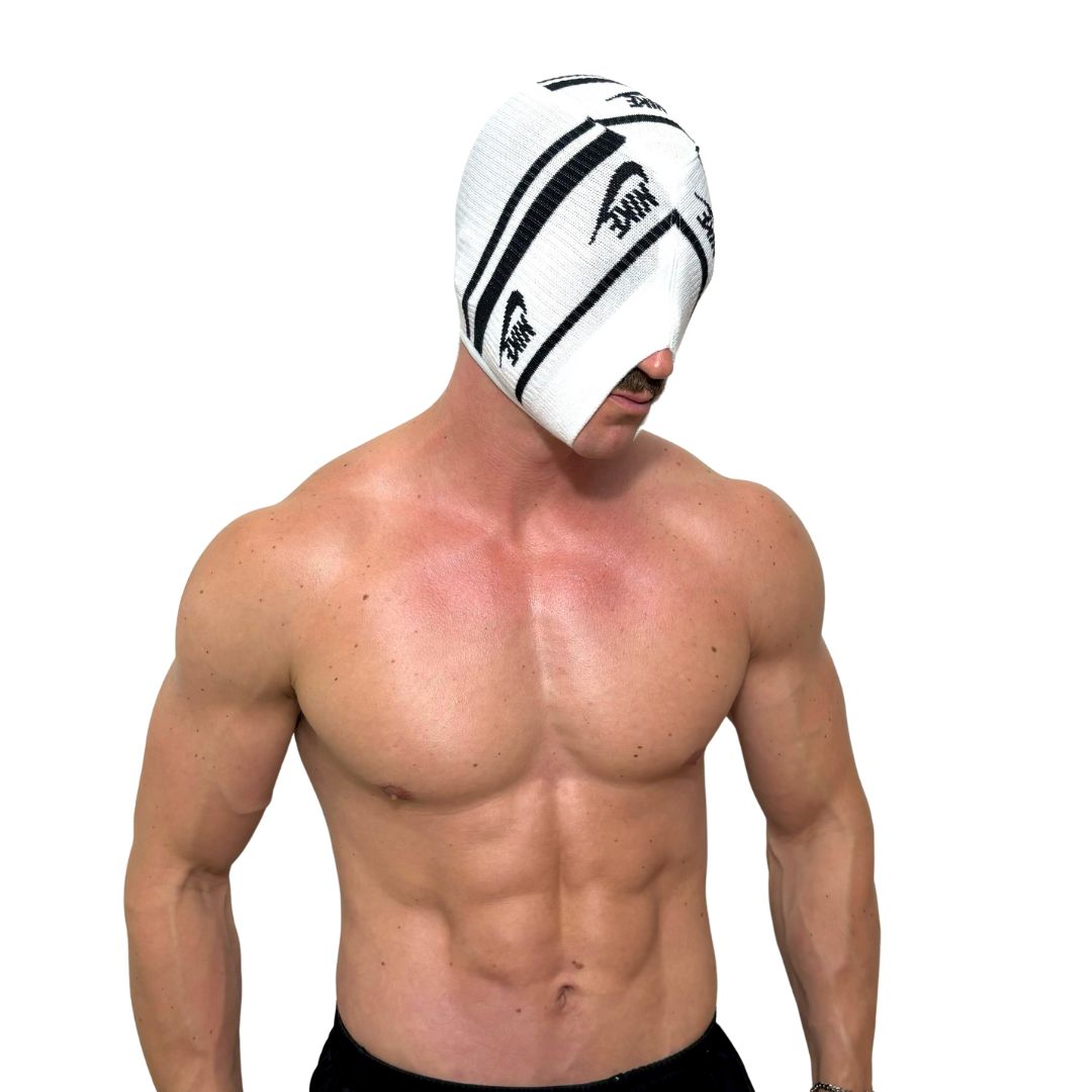 Nike SOCKsucker White Sport Mask 2.0