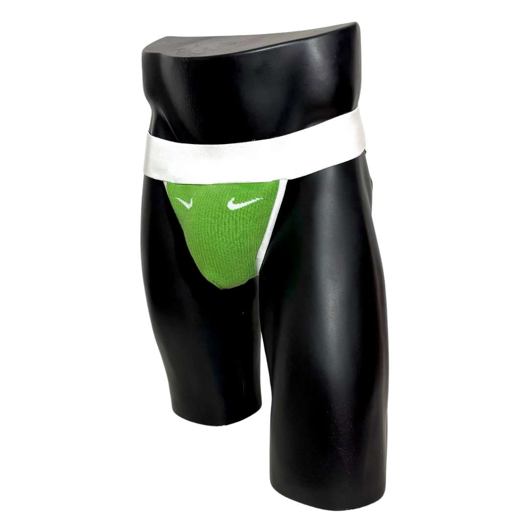 Nike Sport Socks Green Jockstrap/Thong