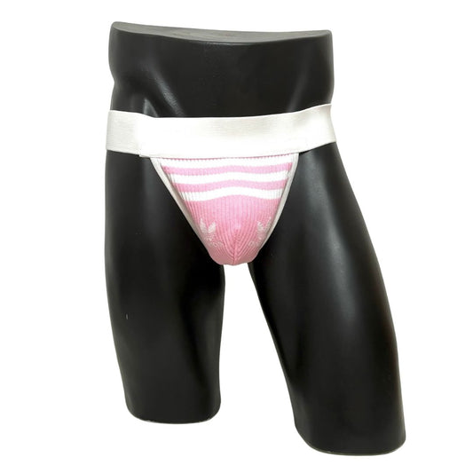 Adidas Originals Baby Pink Socks Jockstrap/Thong