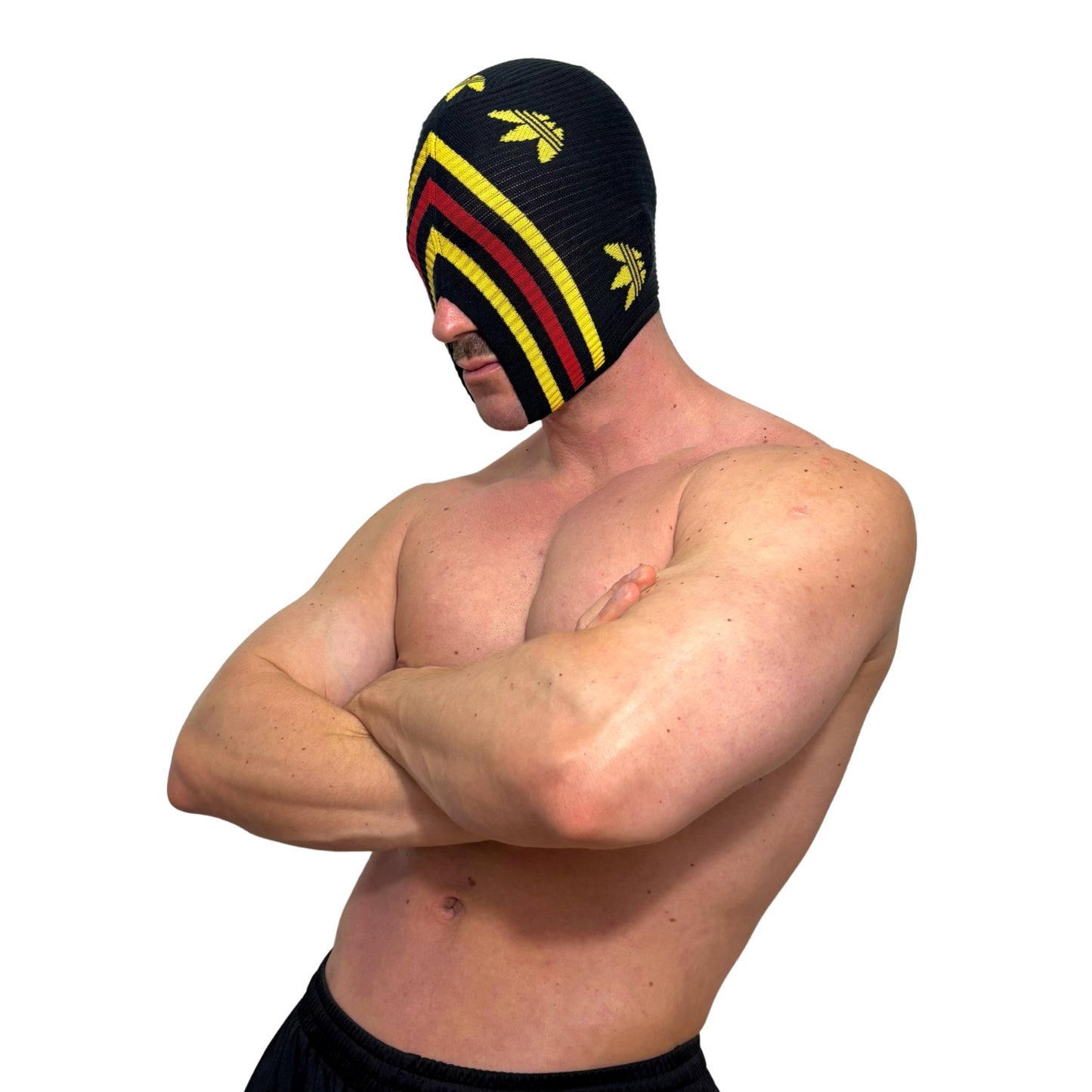 Adidas Originals SOCKsucker Black/Yellow/Red Mask