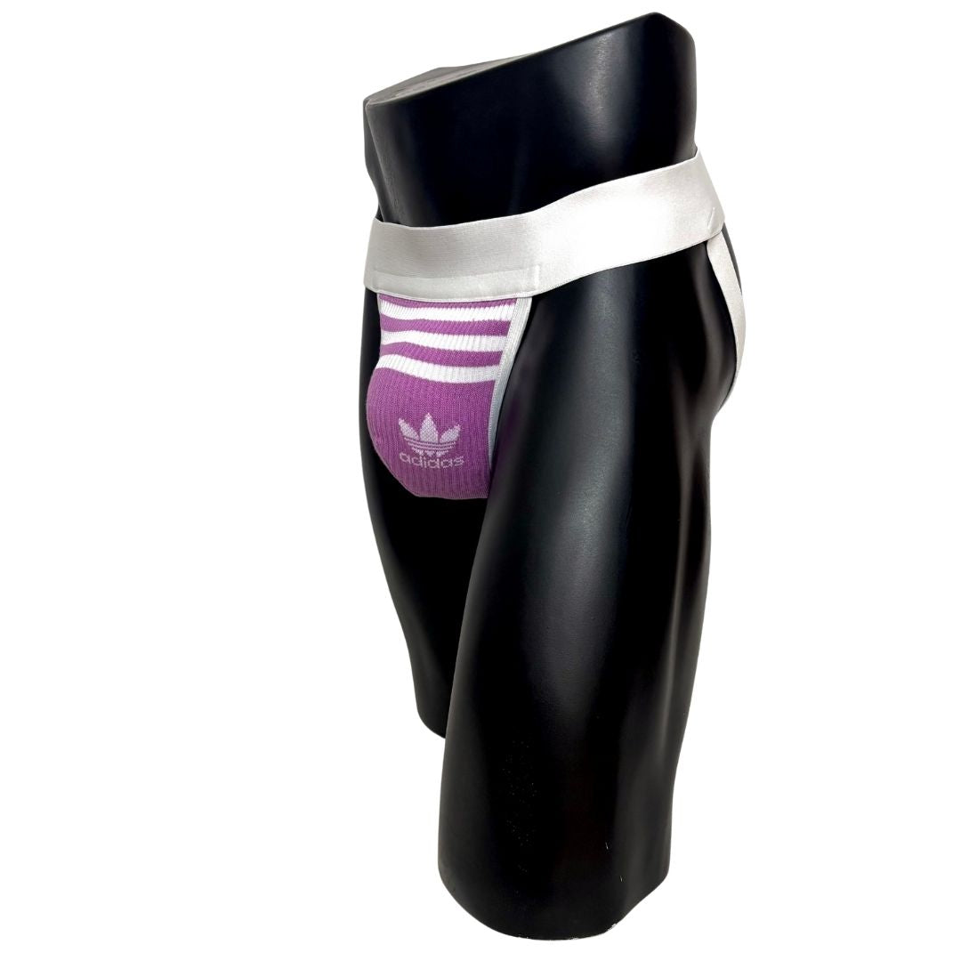 Adidas Originals Purple Fig Socks Jockstrap/Thong