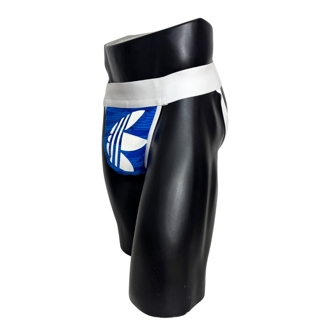 Adidas Originals Side Logo Royal Blue Jockstrap/Thong