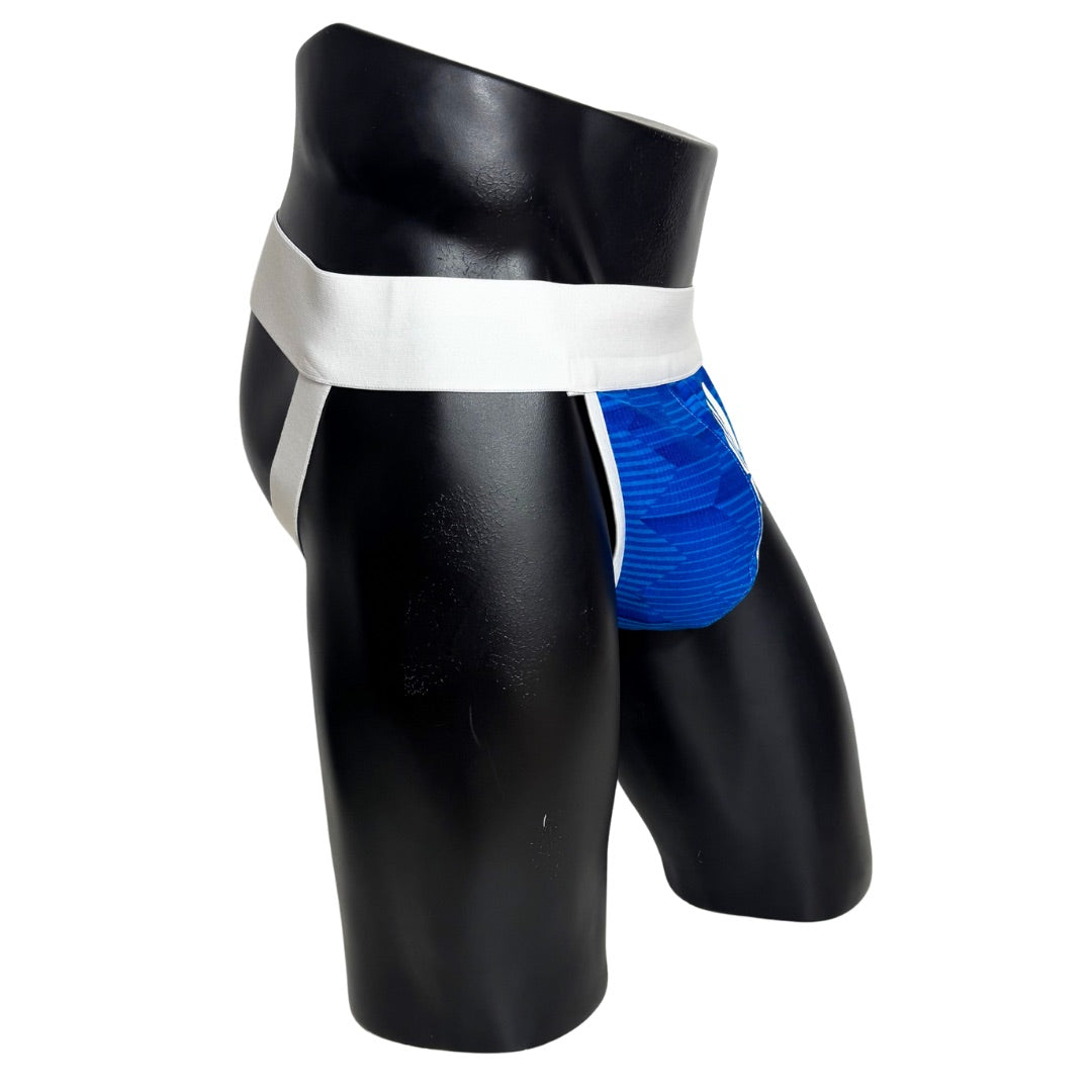 Adidas Originals Side Logo Royal Blue Jockstrap/Thong