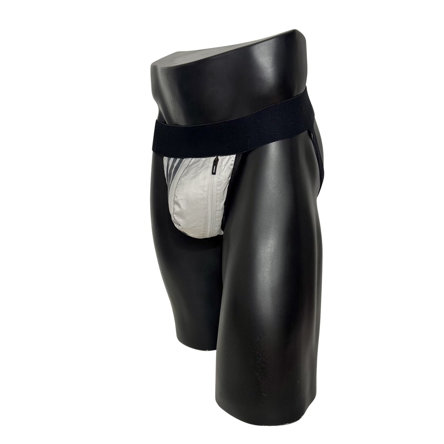 Adidas 3 Stripes Silver Pocket Jockstrap/Thong 2.0
