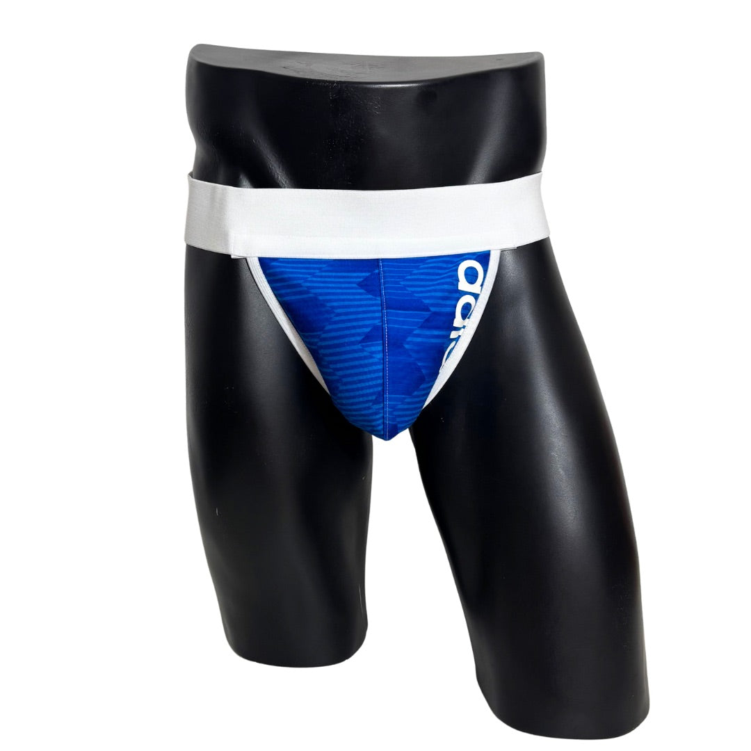 Adidas Sport Side Logo Royal Blue Jockstrap/Thong