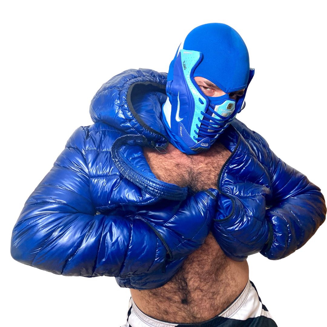 Nike Shox ID R4 Blue Mask