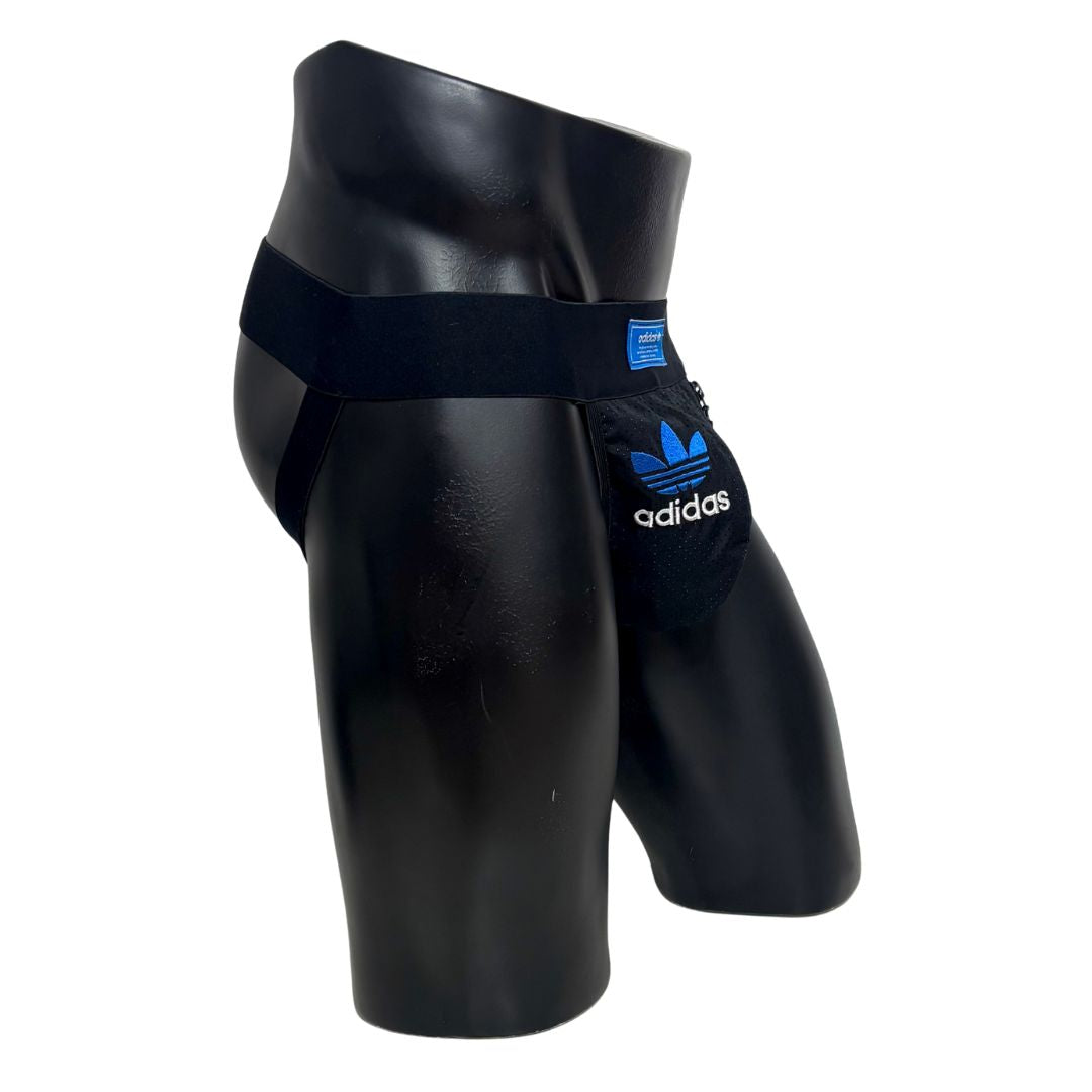 Adidas Originals Blue Logo Pocket Jockstrap/Thong