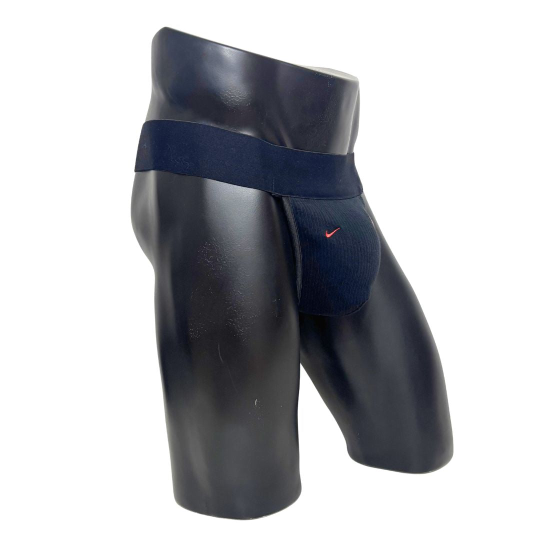 Nike Black Air Max Shoe Logo Socks Jockstrap/Thong