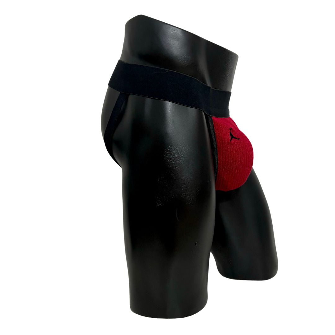 Nike Jordan Red Socks Jockstrap/Thong