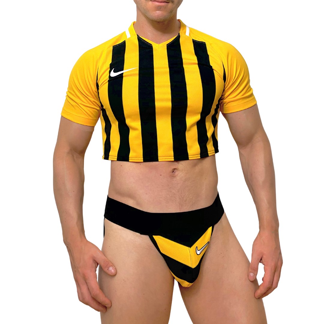 Nike Sport Black/Yellow Look