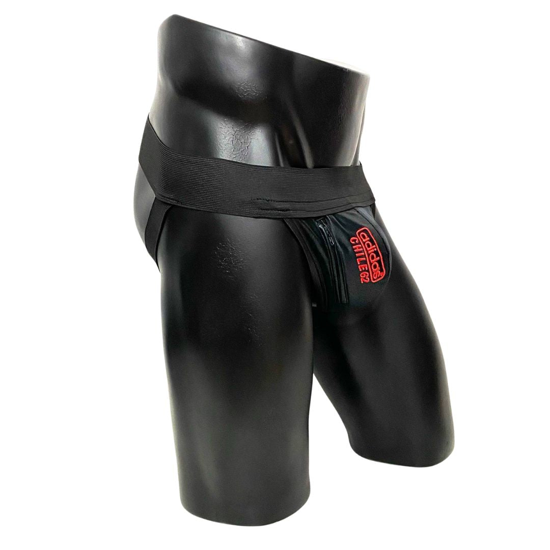 Adidas Chile 62 Red/Black Pocket Jockstrap/Thong