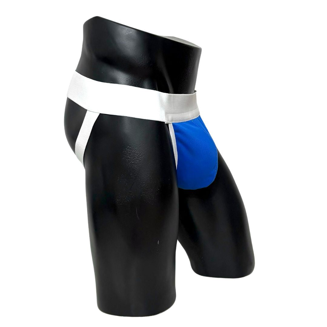 Nike Blue Logo Jockstrap/Thong