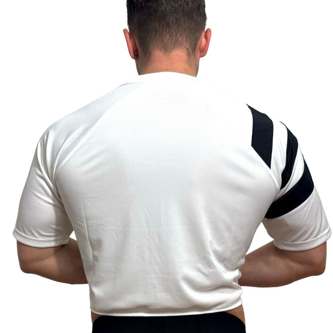 Adidas Neo White Short Sleeve Crop Top 2.0