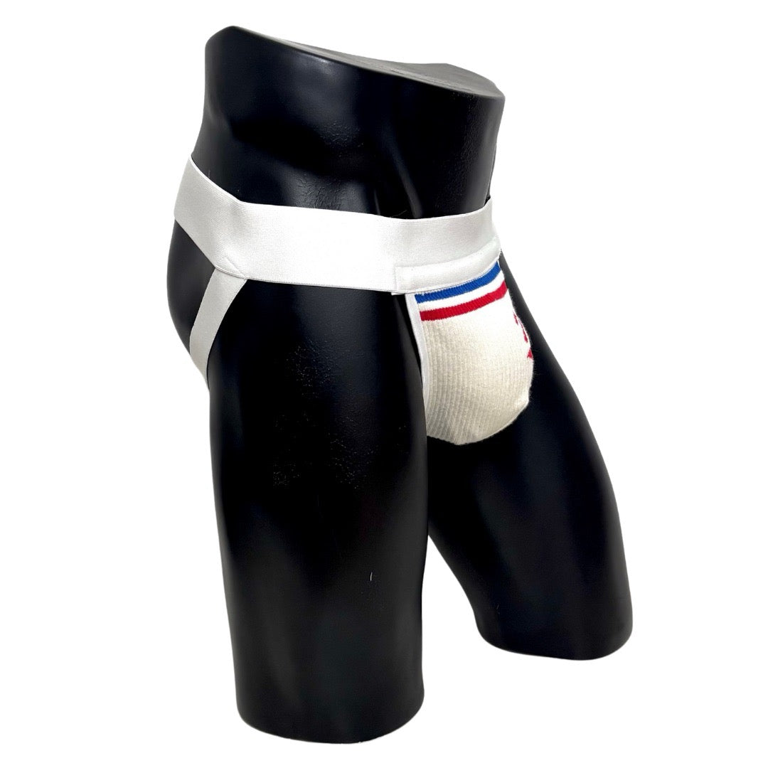 Nike Retro Red White and Blue Logo Socks Jockstrap/Thong