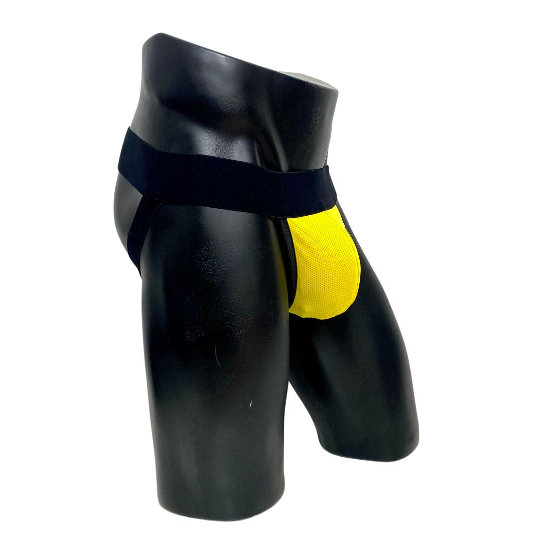 Nike Sport Yellow Jockstrap/Thong