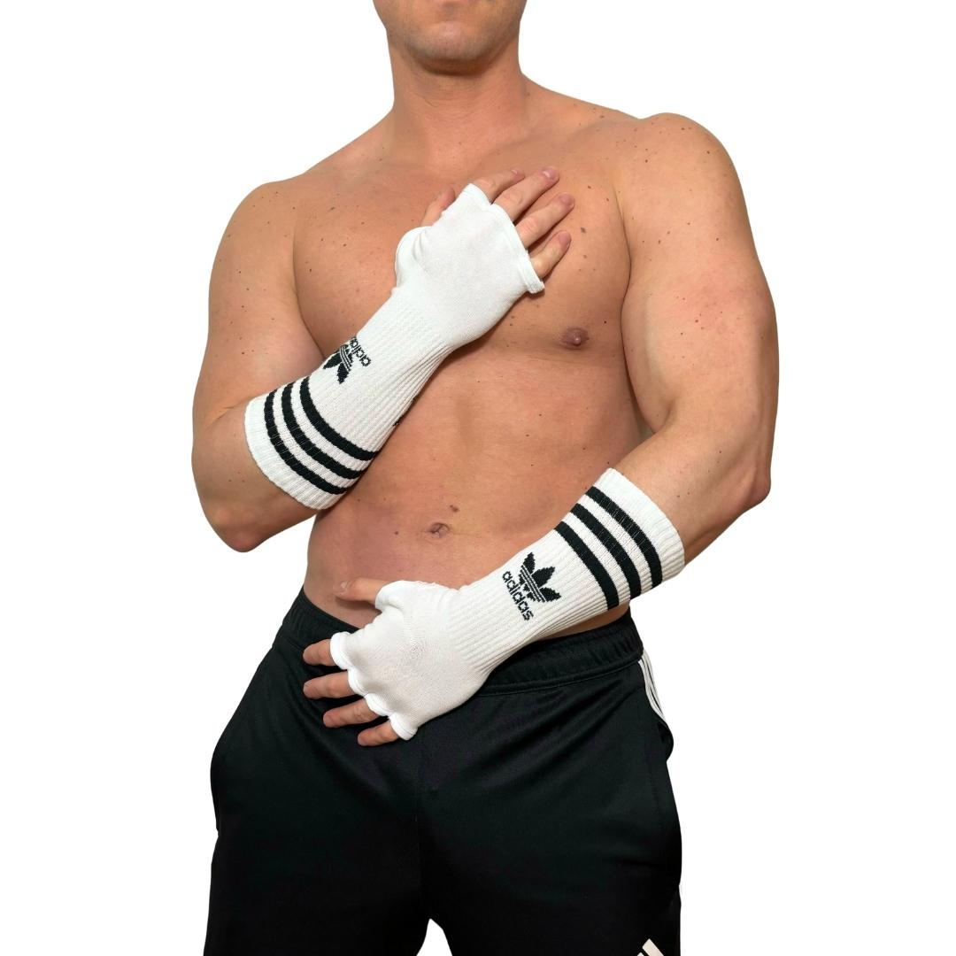 Adidas Originals White Socks Gloves
