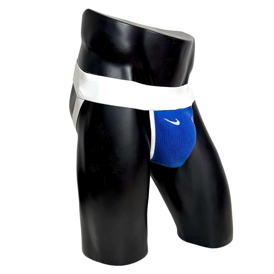 Nike Sport Socks Blue Jockstrap/Thong