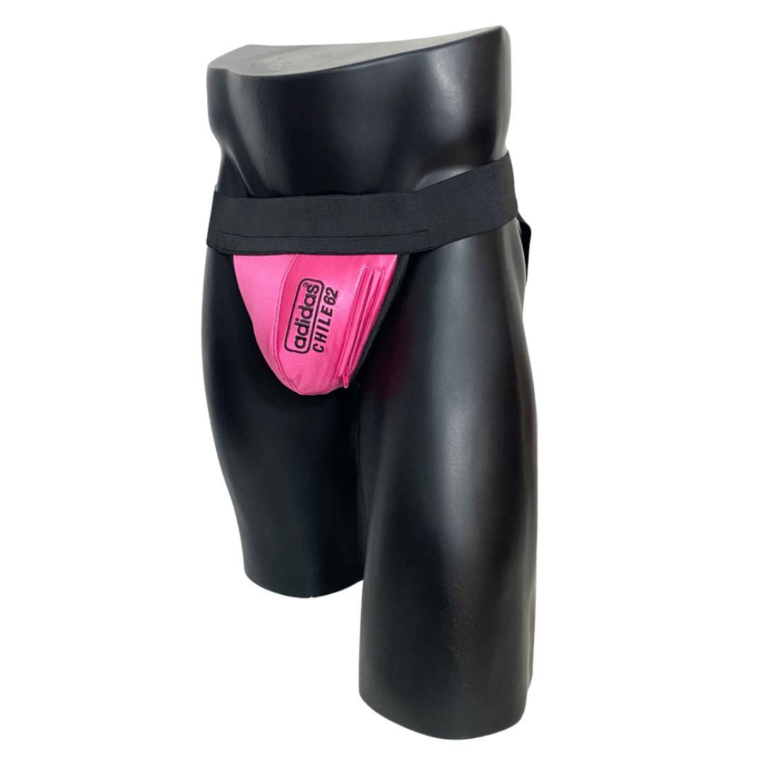 Adidas Chile 62 Black/Pink Pocket Jockstrap/Thong