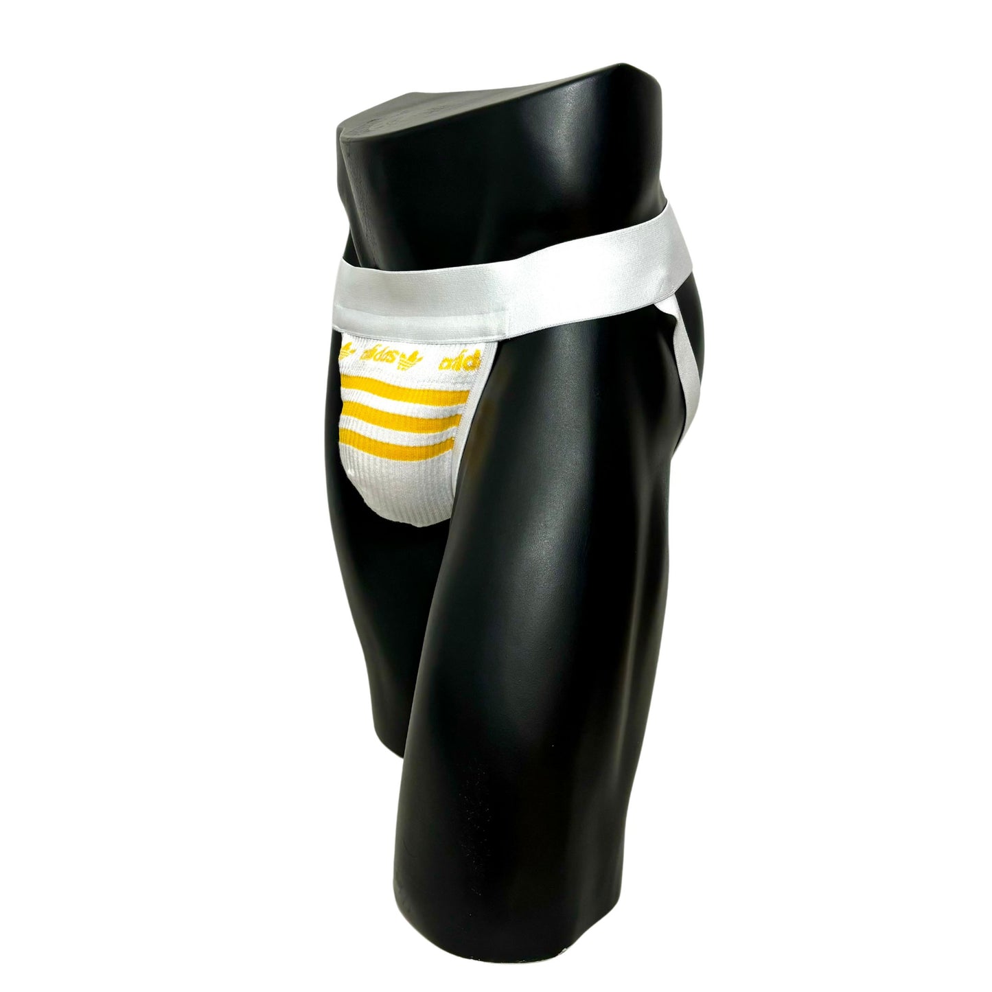Adidas Originals Yellow Logo Socks Jockstrap/Thong