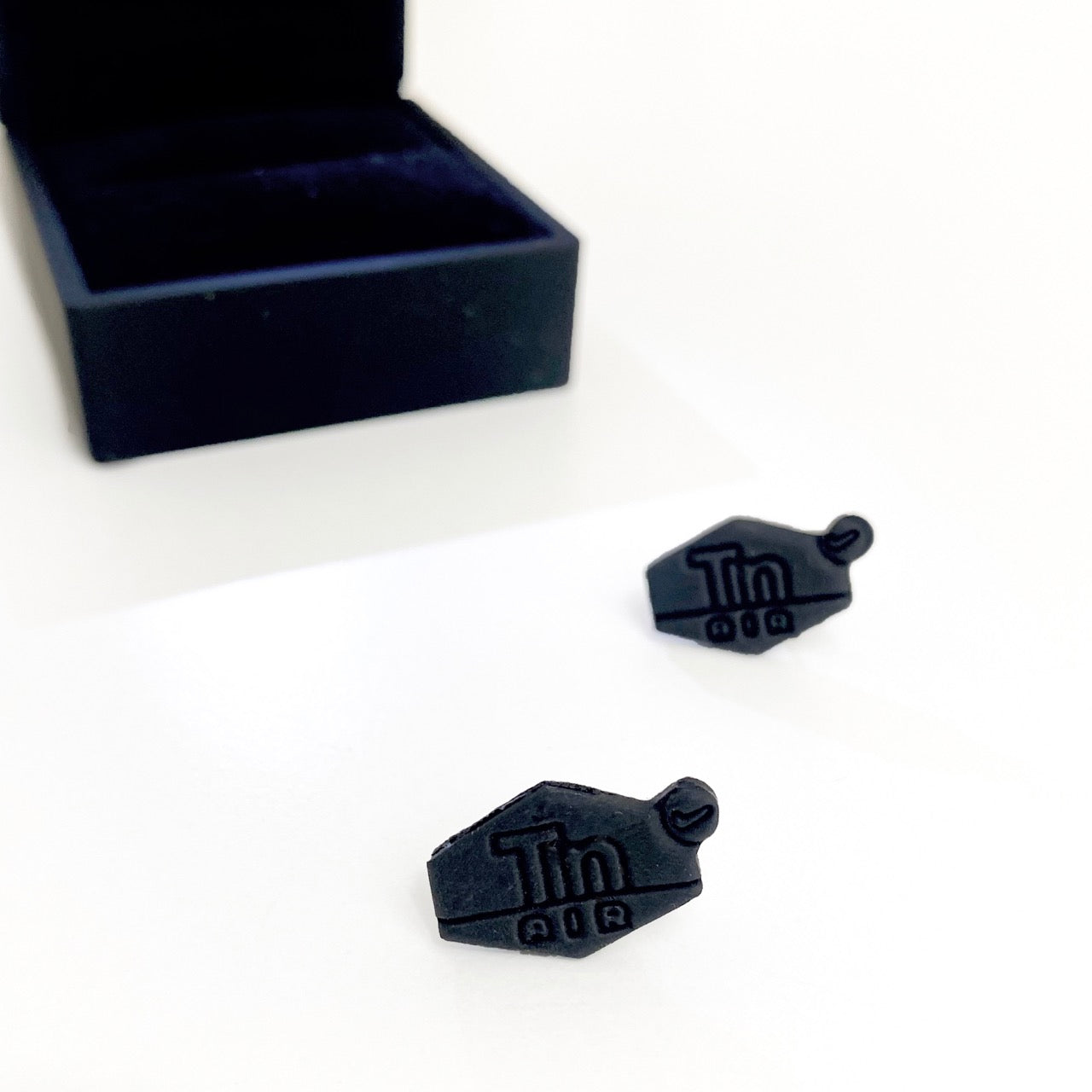 Air Max Tn Black Earrings
