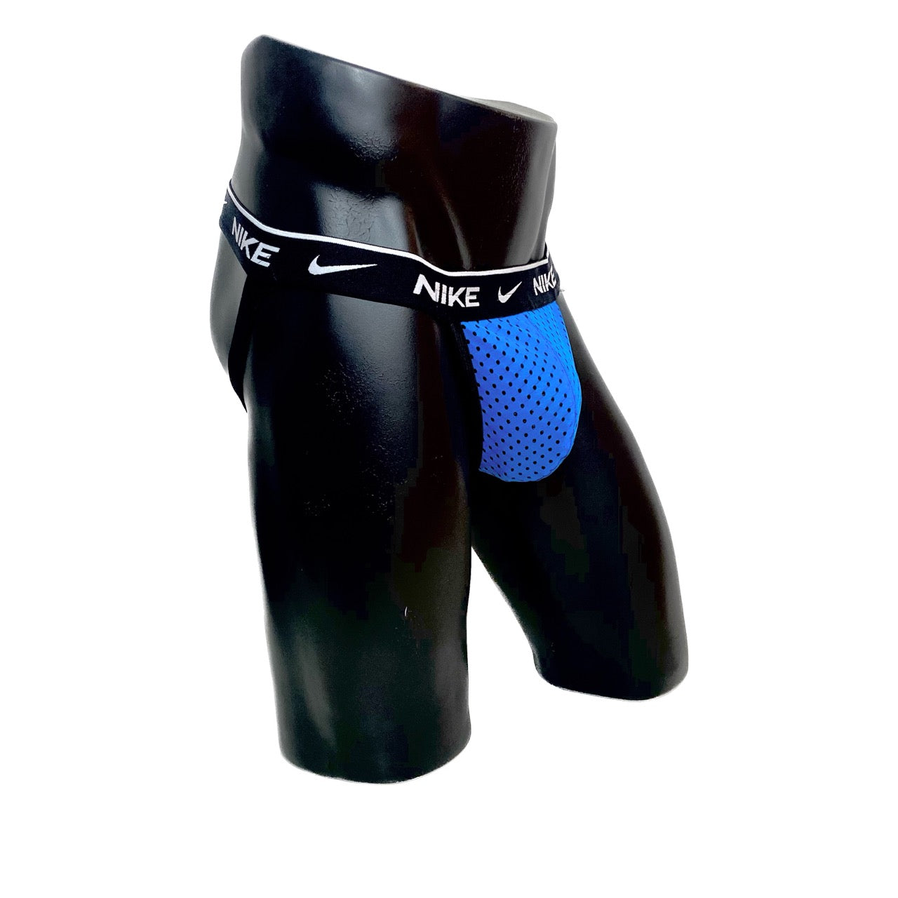 Nike Blue Mesh Jockstrap/Thong