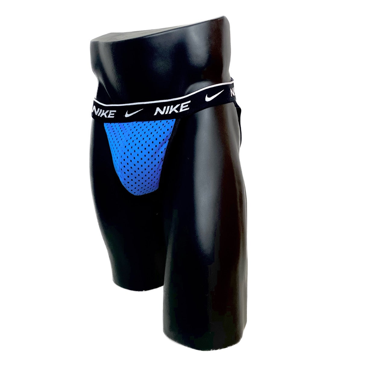 Nike Blue Mesh Jockstrap/Thong
