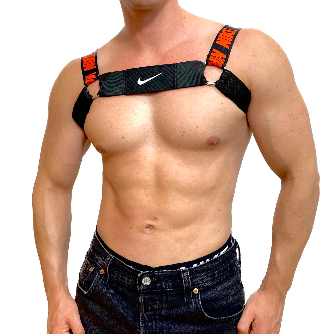 Nike Air Max Sport Black/Orange Harness
