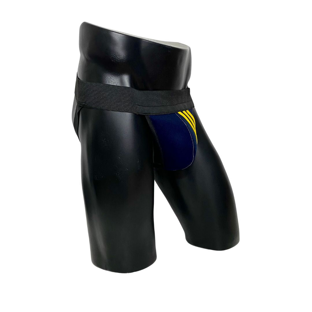 Adidas Originals Dark Blue/Yellow Jockstrap/Thong 2.0
