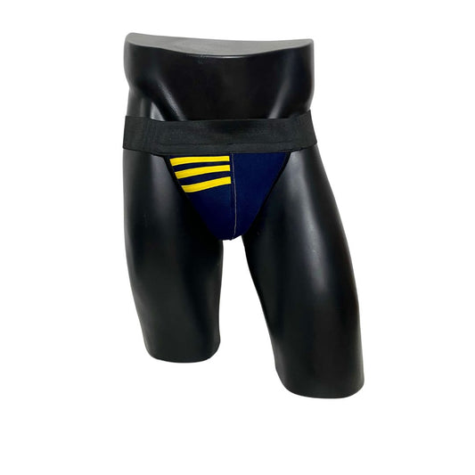 Adidas Originals Dark Blue/Yellow Jockstrap/Thong 3.0