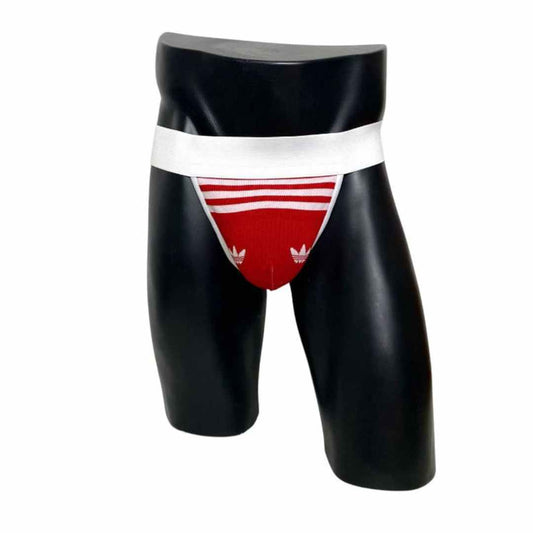 Adidas Originals Red Socks Jockstrap/Thong