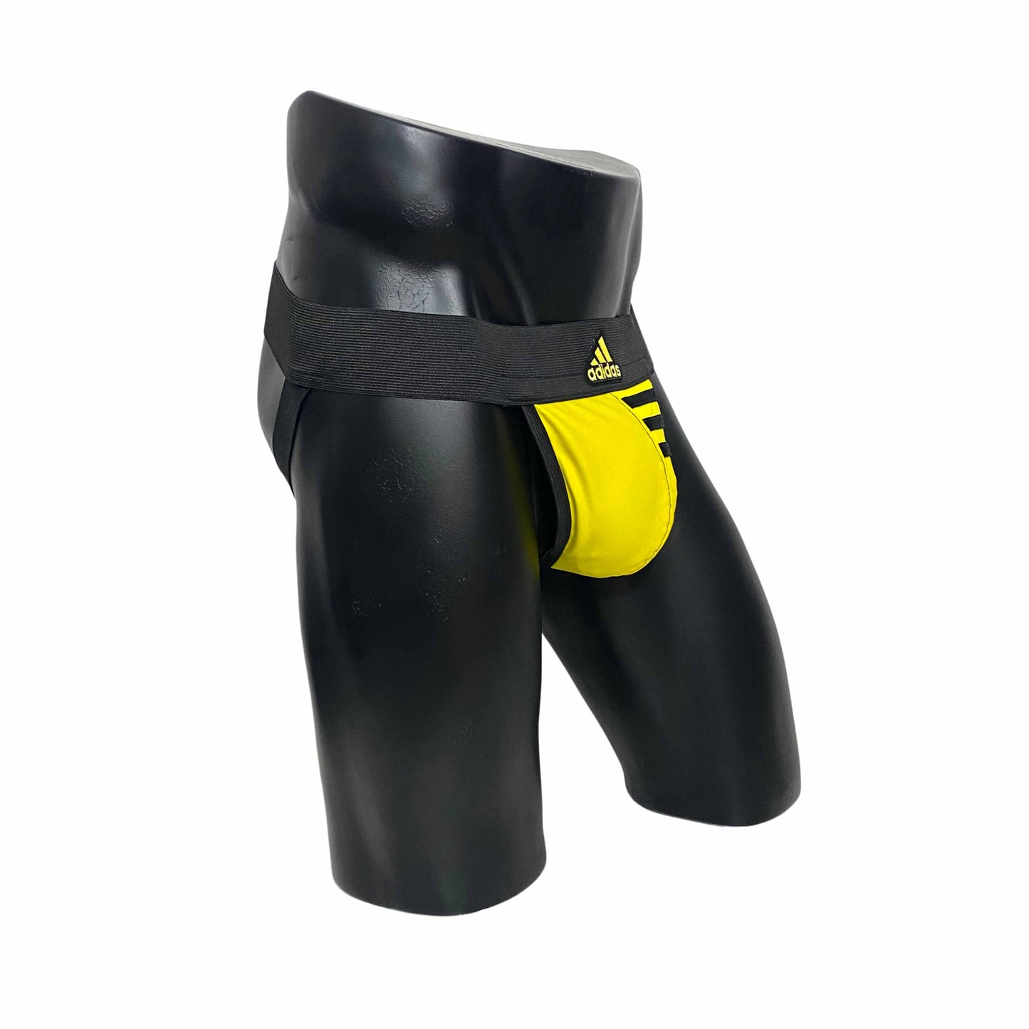 Adidas Sport Yellow/Black Jockstrap/Thong