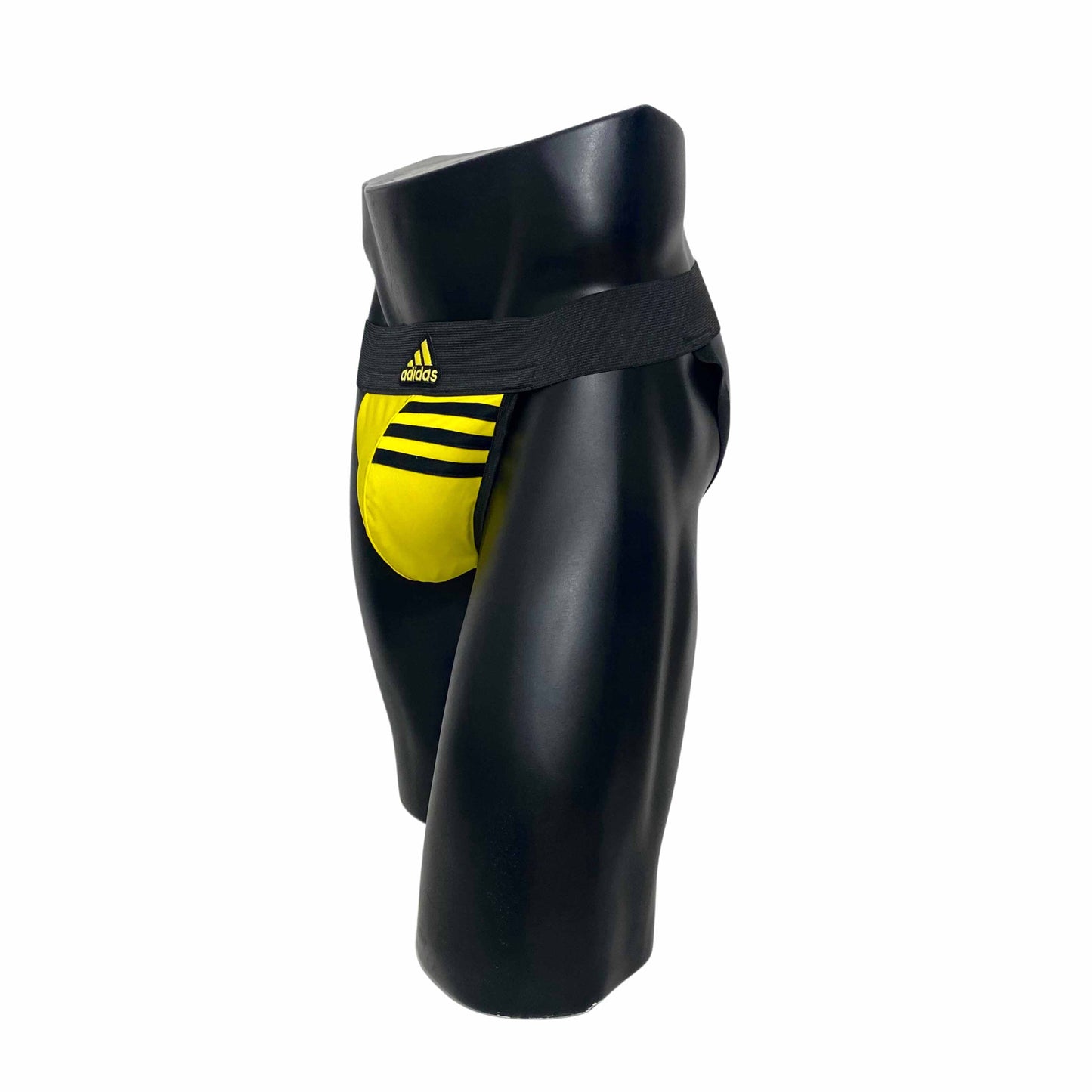 Adidas Sport Yellow/Black Jockstrap/Thong
