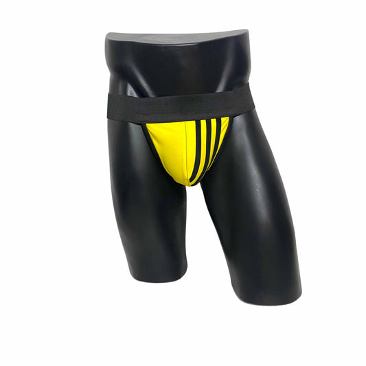 Adidas Sport Yellow/Black Jockstrap/Thong 3.0