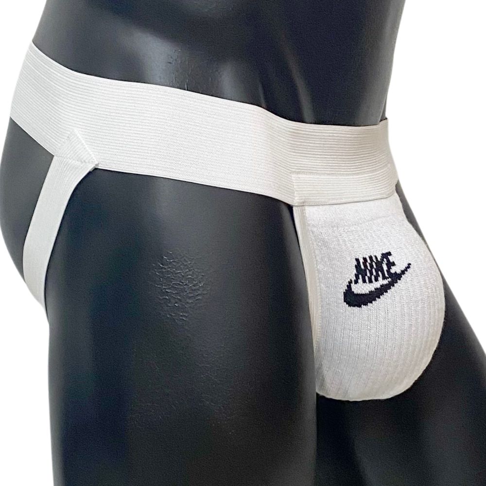 Nike Logo Socks Jockstrap/Thong Pack of 4