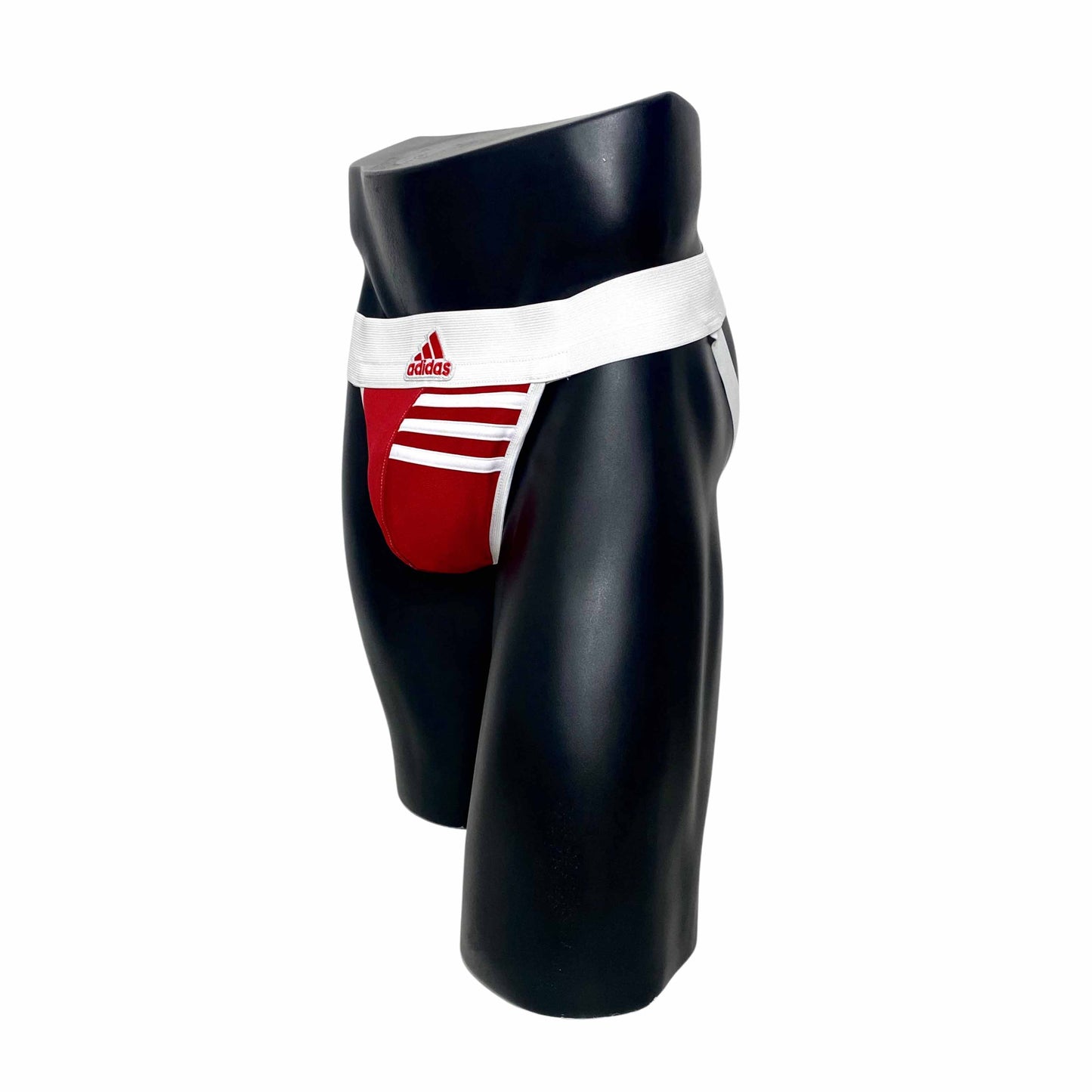 Adidas Sport White/Red Jockstrap/Thong
