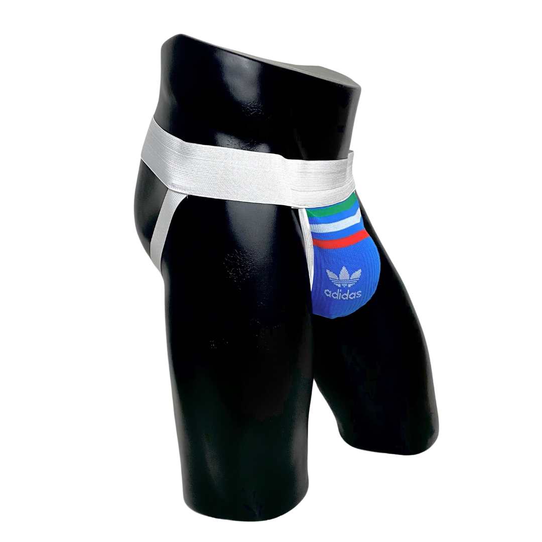 Adidas Originals Green White and Red Socks Jockstrap/Thong