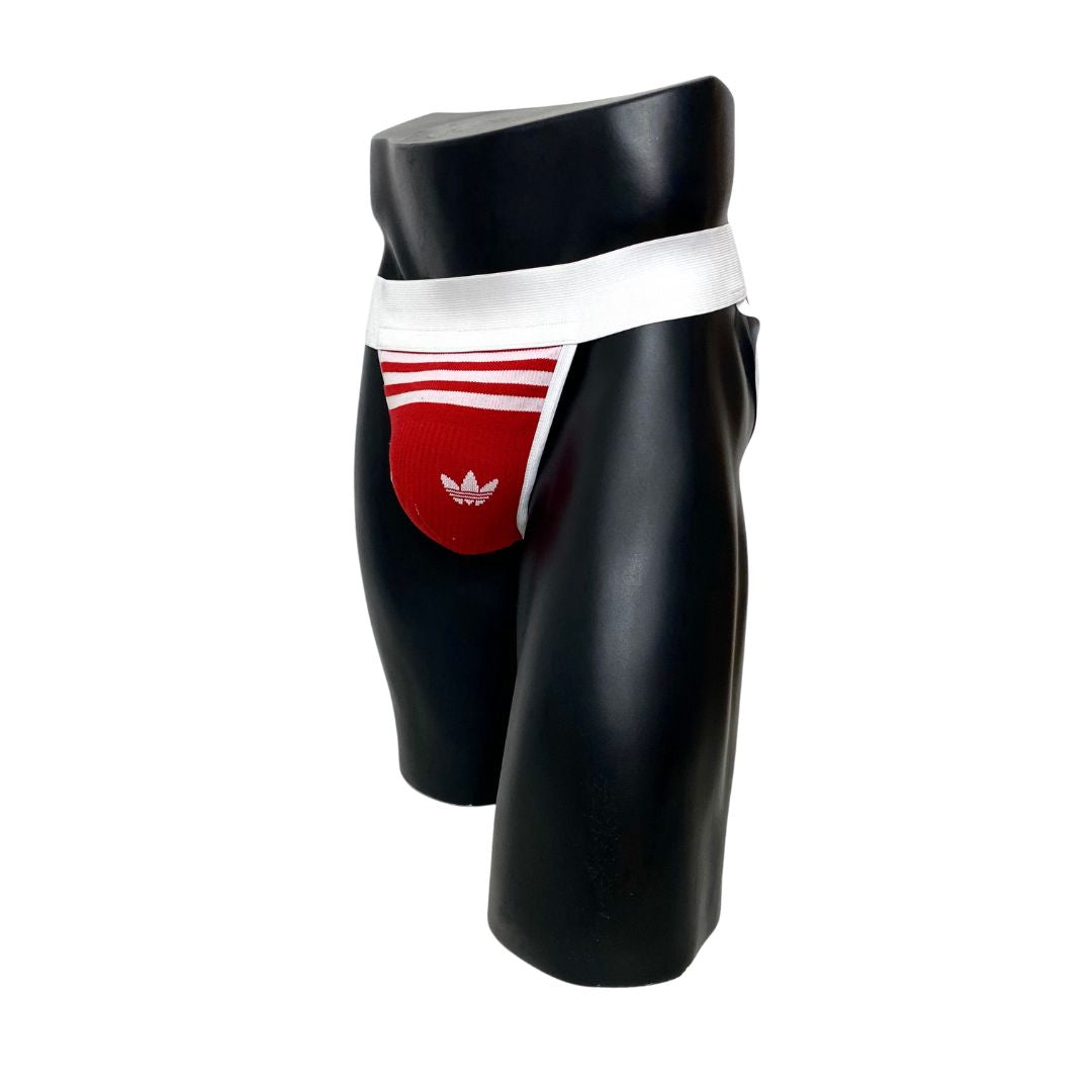 Adidas Originals Red Socks Jockstrap/Thong