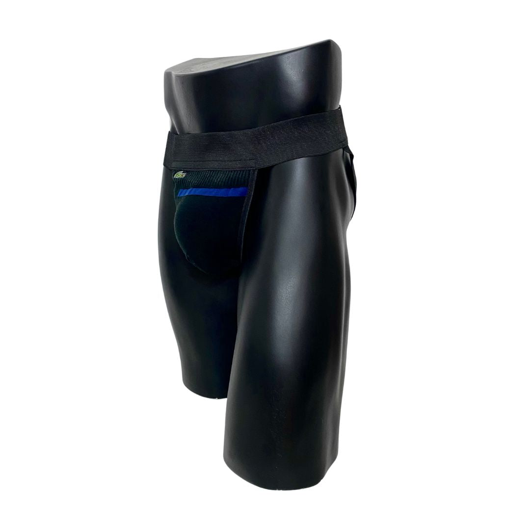 Lacoste Black Socks Jockstrap/Thong