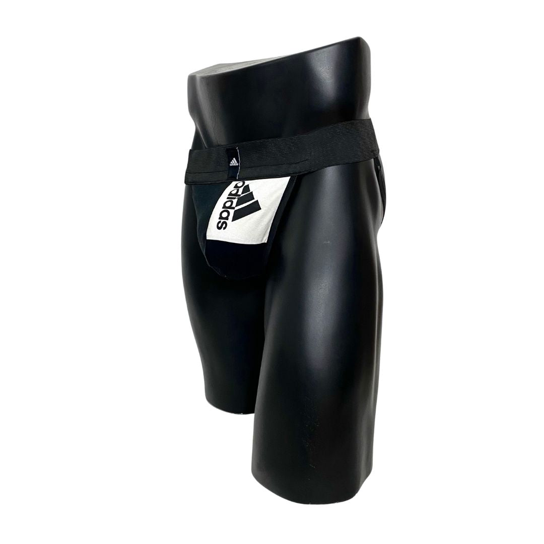 Adidas Black Sport Jockstrap/Thong 2.0