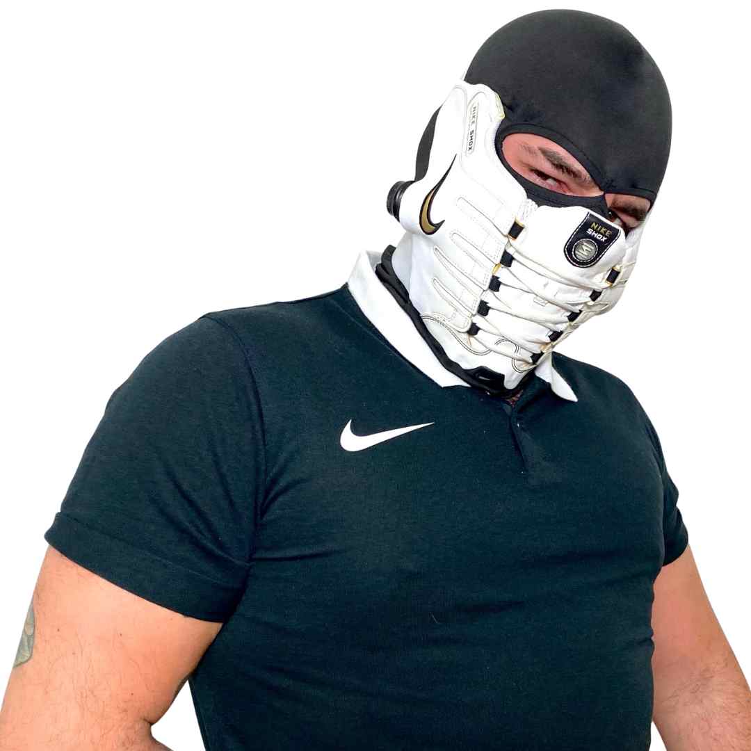 Nike Shox NZ White/Gold Mask