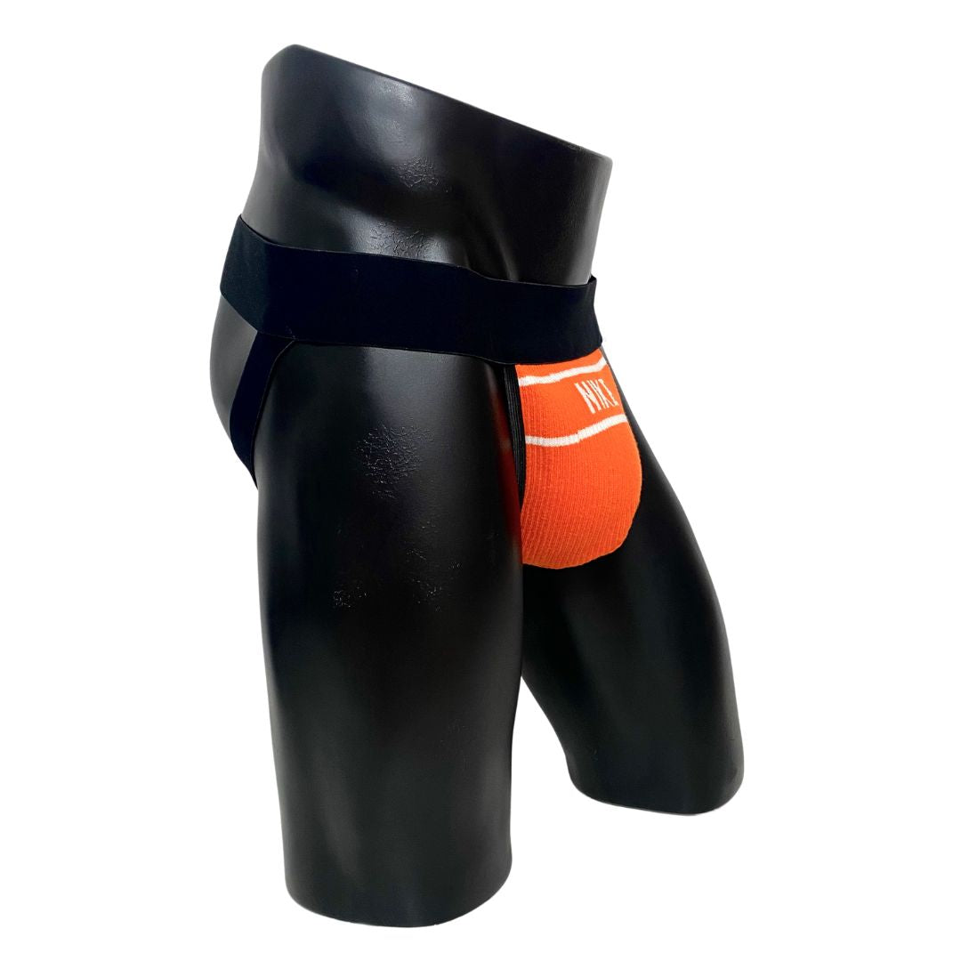 Nike Vintage Orange Socks Jockstrap/Thong
