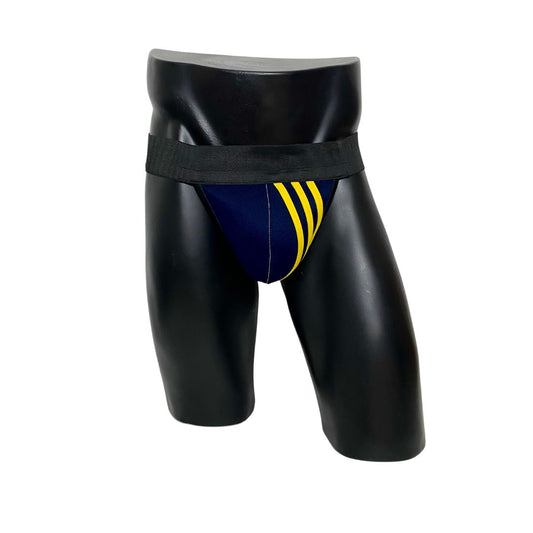 Adidas Originals Dark Blue/Yellow Jockstrap/Thong 2.0