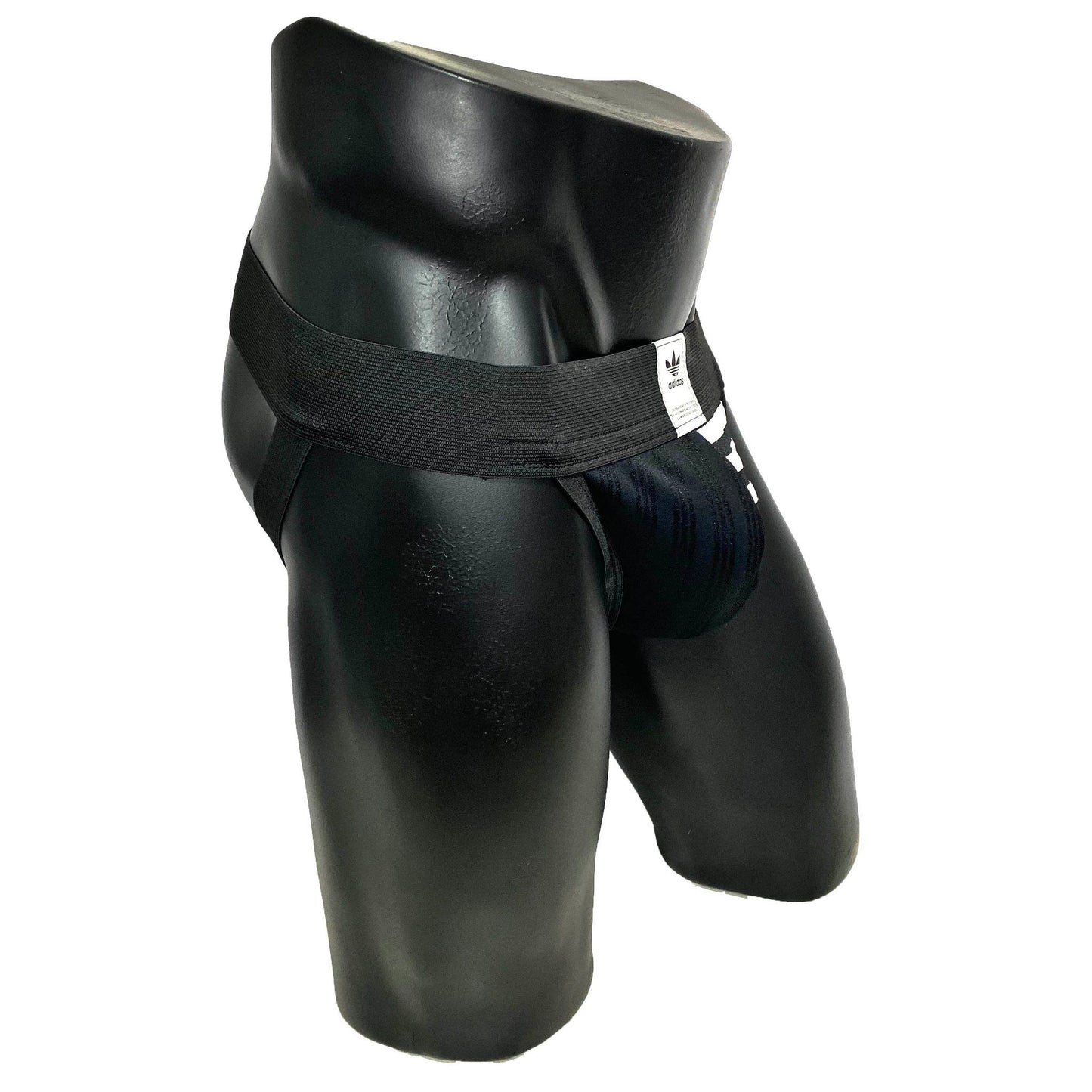 Adidas Black/White Jockstrap/Thong