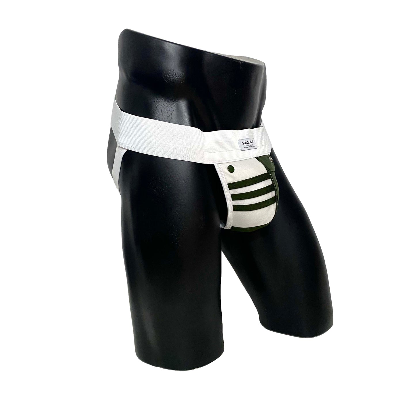 Adidas Originals Military White Jockstrap/Thong 2.0