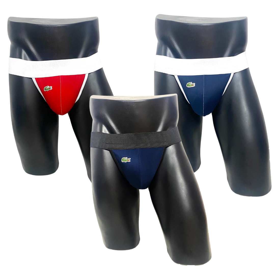 Lacoste Jockstrap/Thong Pack of 3