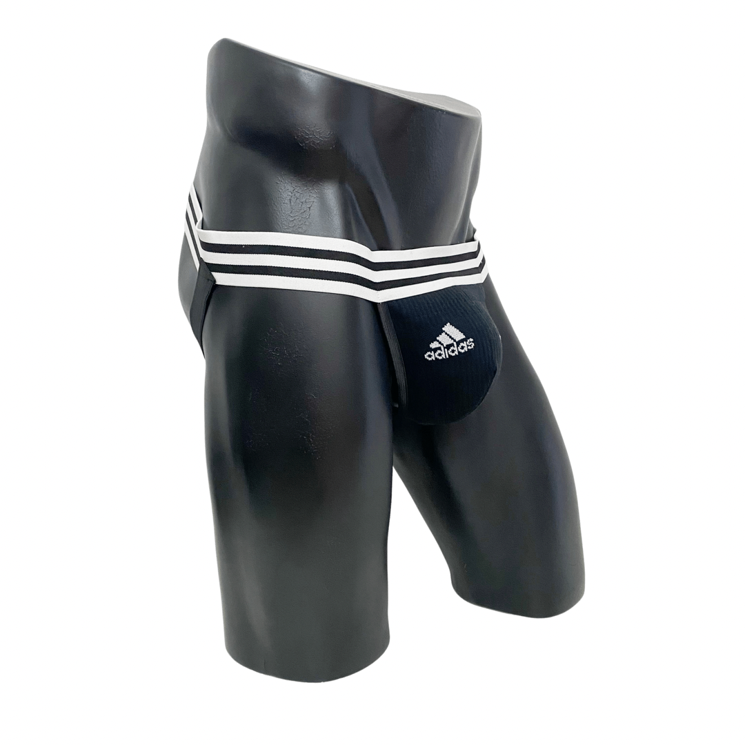 Adidas Sport Socks Jockstrap/Thong Black