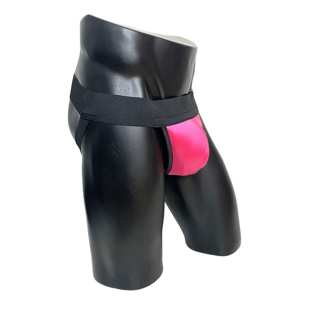 Adidas Chile 62 Black/Pink Pocket Jockstrap/Thong