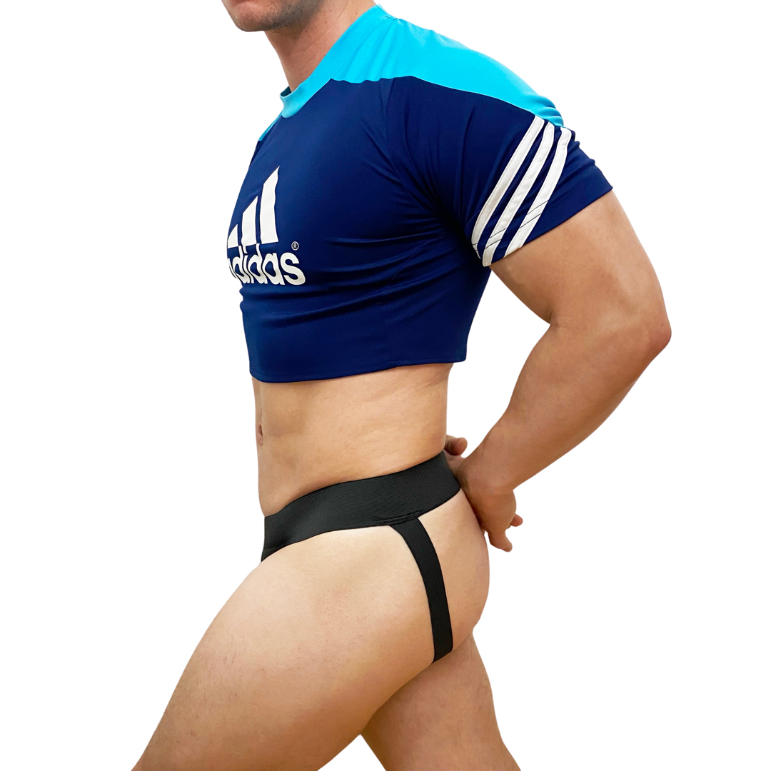 Adidas Sport Blue/White Look