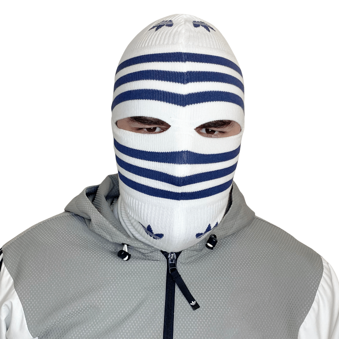 Adidas Balaclava Blue - White